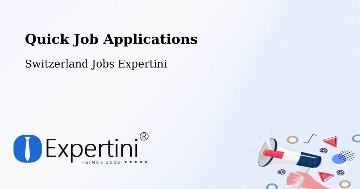 Quick Apply Feature – Windisch - Switzerland Jobs Expertini